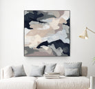 Monochrome Currents I by June Vess on GIANT ART - white abstract abstract