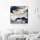 Monochrome Currents I by June Vess on GIANT ART - white abstract abstract