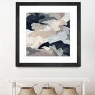 Monochrome Currents I by June Vess on GIANT ART - white abstract abstract