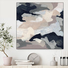 Monochrome Currents I by June Vess on GIANT ART - white abstract abstract