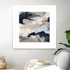 Monochrome Currents I by June Vess on GIANT ART - white abstract abstract