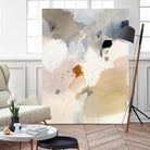 Neutral Scrawl I by Victoria Barnes on GIANT ART - beige abstract abstract