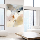 Neutral Scrawl I by Victoria Barnes on GIANT ART - beige abstract abstract