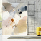 Neutral Scrawl I by Victoria Barnes on GIANT ART - beige abstract abstract