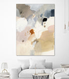 Neutral Scrawl I by Victoria Barnes on GIANT ART - beige abstract abstract