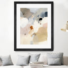 Neutral Scrawl I by Victoria Barnes on GIANT ART - beige abstract abstract