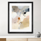 Neutral Scrawl I by Victoria Barnes on GIANT ART - beige abstract abstract