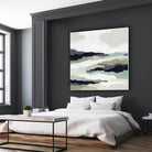 Mint Mesa II by June Vess on GIANT ART - grey  abstract abstract 