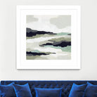 Mint Mesa II by June Vess on GIANT ART - grey  abstract abstract 