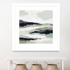 Mint Mesa II by June Vess on GIANT ART - grey  abstract abstract 