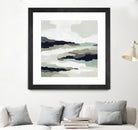 Mint Mesa II by June Vess on GIANT ART - grey  abstract abstract 