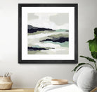 Mint Mesa II by June Vess on GIANT ART - grey  abstract abstract 