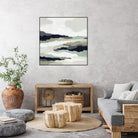 Mint Mesa II by June Vess on GIANT ART - grey  abstract abstract 