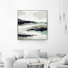 Mint Mesa II by June Vess on GIANT ART - grey  abstract abstract 