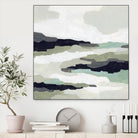 Mint Mesa II by June Vess on GIANT ART - grey  abstract abstract 