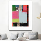 Pink Blocks III by Cartissi on GIANT ART - red abstract abstract