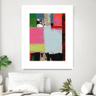 Pink Blocks III by Cartissi on GIANT ART - red abstract abstract