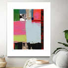 Pink Blocks III by Cartissi on GIANT ART - red abstract abstract