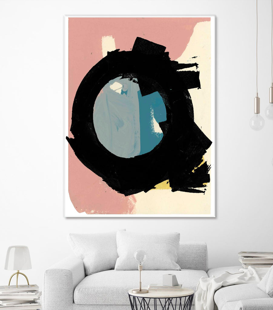 Zen Abstract I by Cartissi on GIANT ART - pink abstract abstract