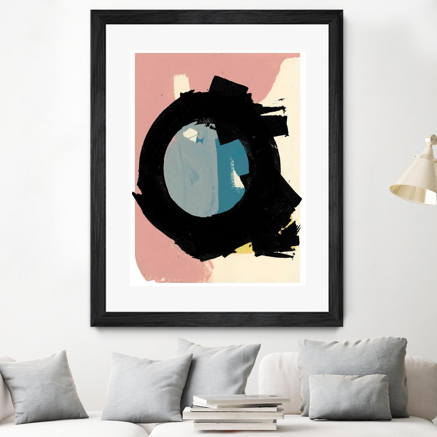 Zen Abstract I by Cartissi on GIANT ART - pink abstract abstract