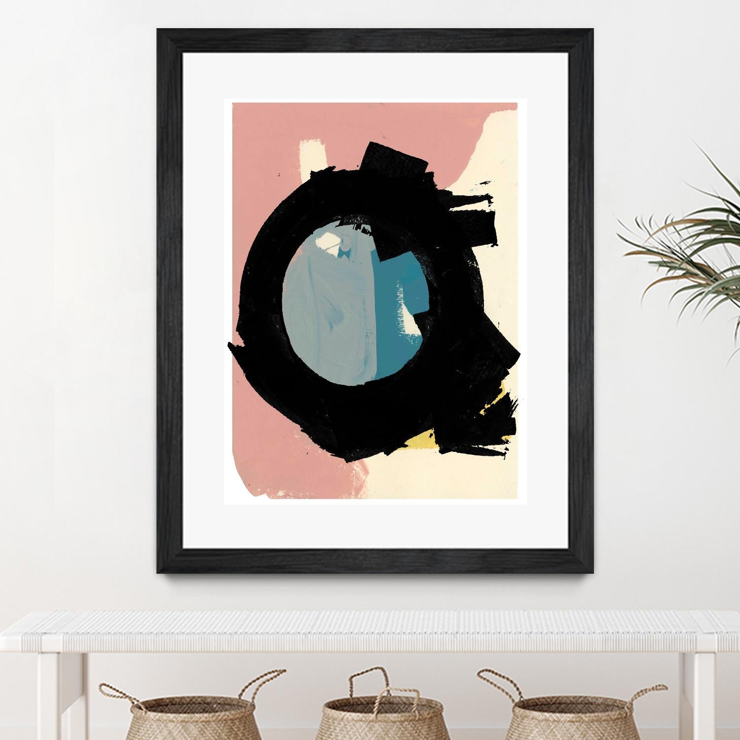 Zen Abstract I by Cartissi on GIANT ART - pink abstract abstract