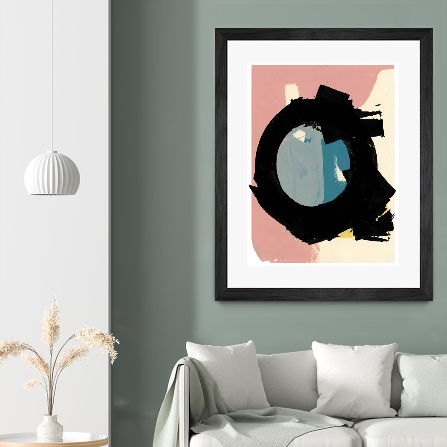 Zen Abstract I by Cartissi on GIANT ART - pink abstract abstract