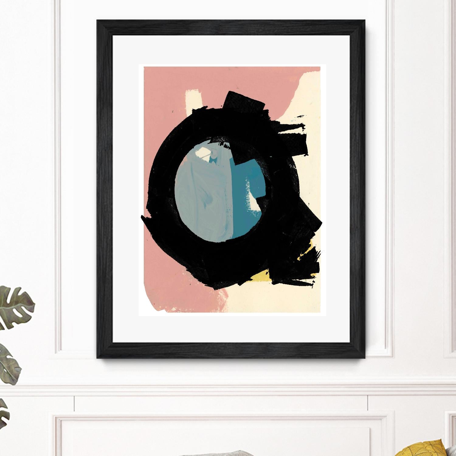 Zen Abstract I by Cartissi on GIANT ART - pink abstract abstract