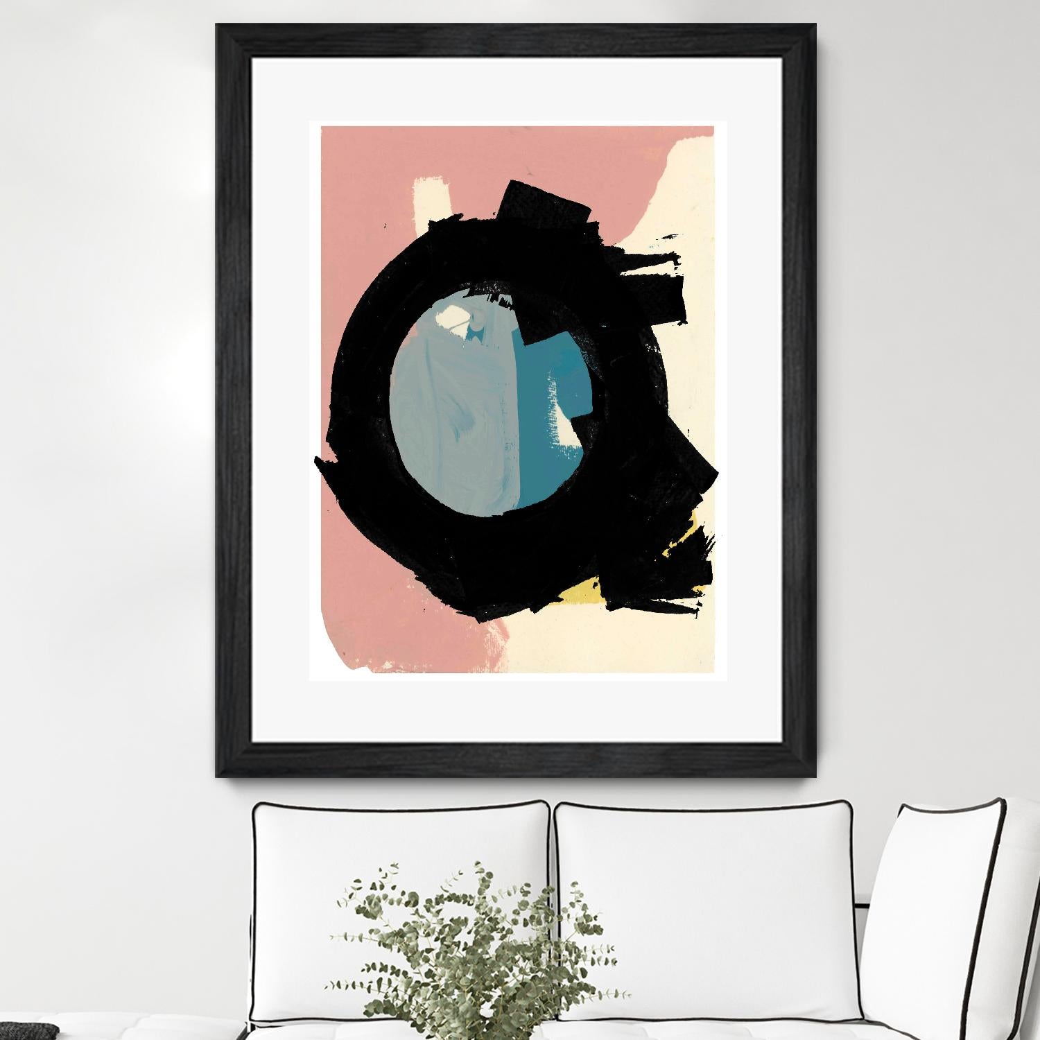 Zen Abstract I by Cartissi on GIANT ART - pink abstract abstract