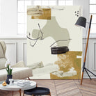 Over the Line IV by Melissa Wang on GIANT ART - beige abstract abstract