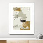 Over the Line IV by Melissa Wang on GIANT ART - beige abstract abstract