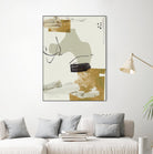 Over the Line IV by Melissa Wang on GIANT ART - beige abstract abstract