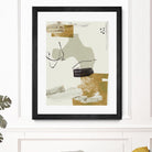 Over the Line IV by Melissa Wang on GIANT ART - beige abstract abstract