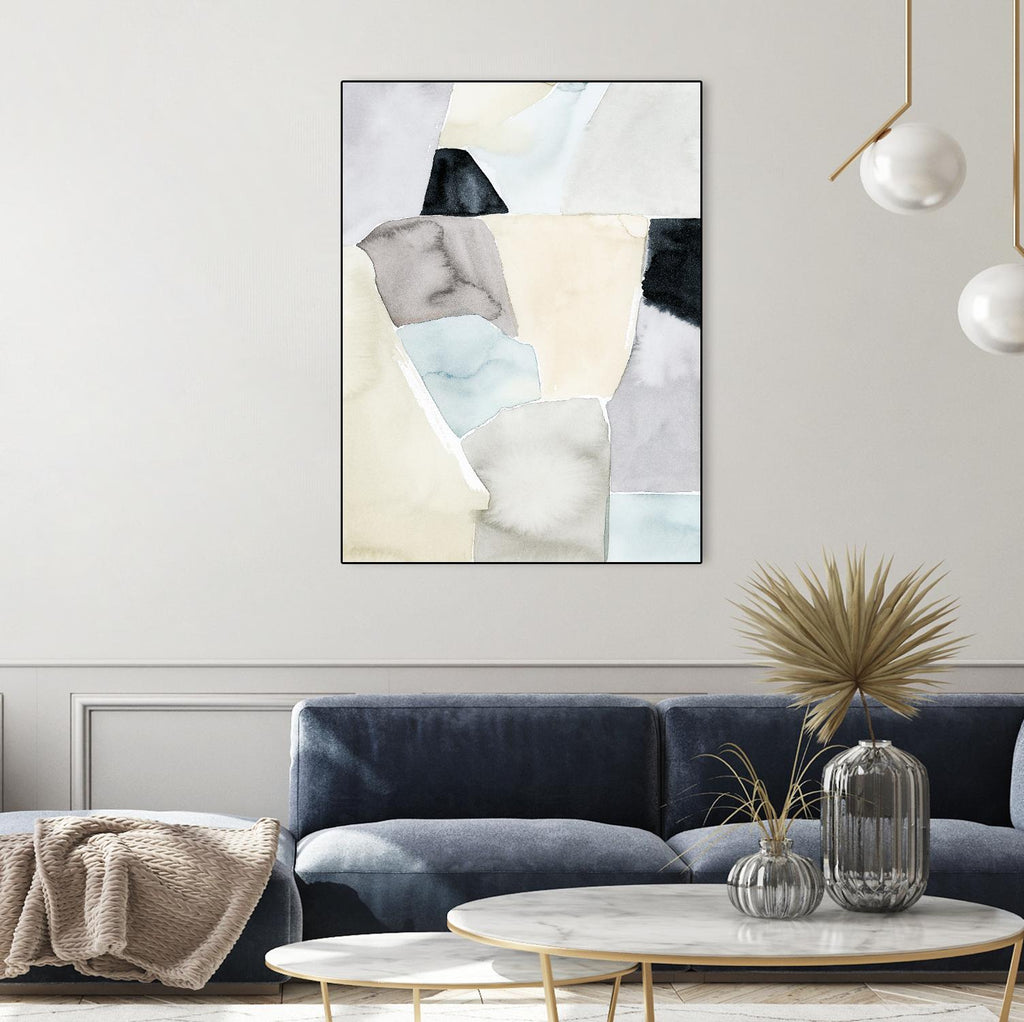 Tectonic Overlap I by Grace Popp on GIANT ART - beige abstract abstract