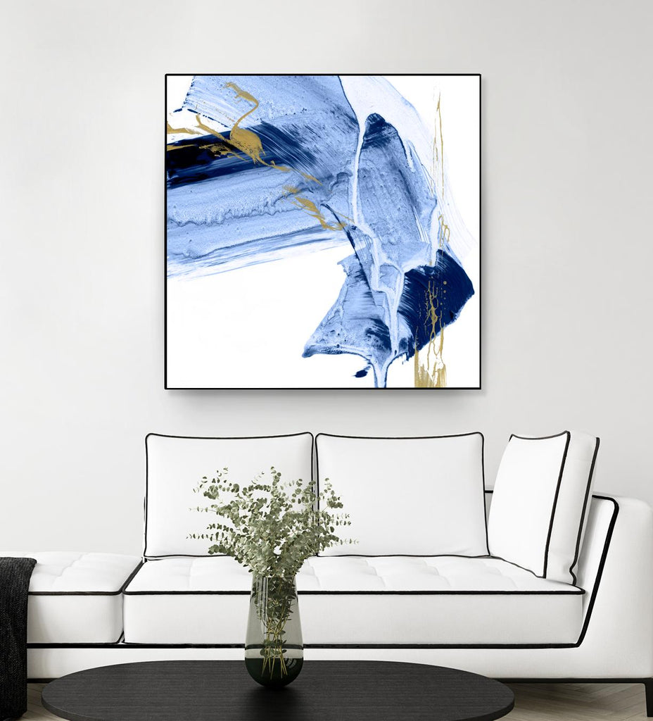 Golden Current I by Ethan Harper on GIANT ART - gold abstract abstract