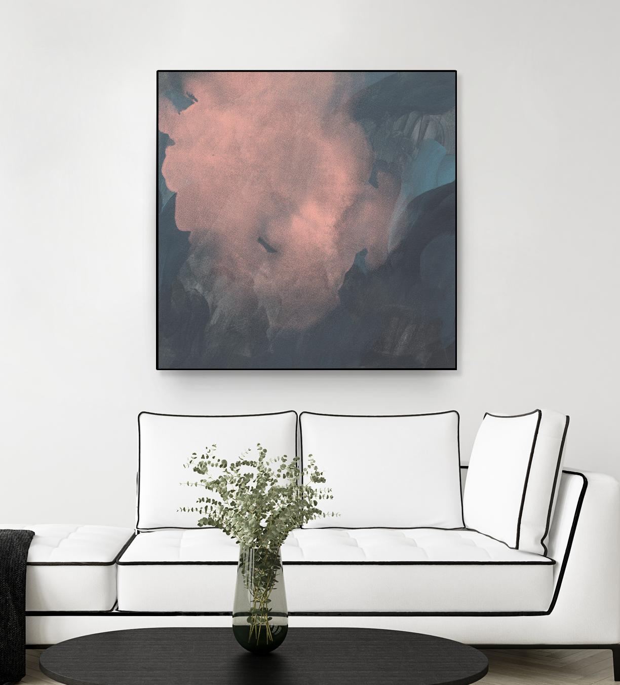Sunset Aura I by Jacob Green on GIANT ART - pink  abstract abstract