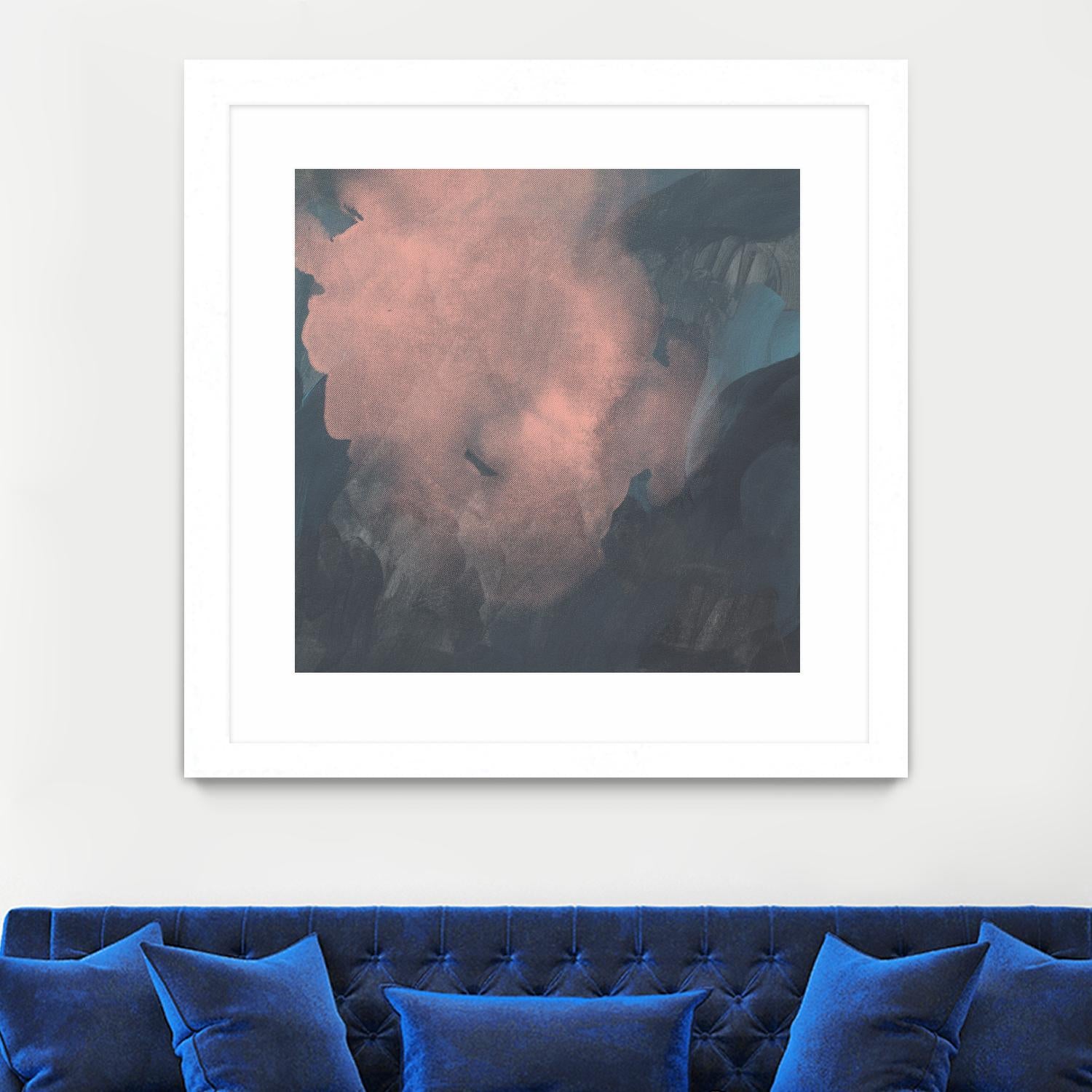 Sunset Aura I by Jacob Green on GIANT ART - pink  abstract abstract