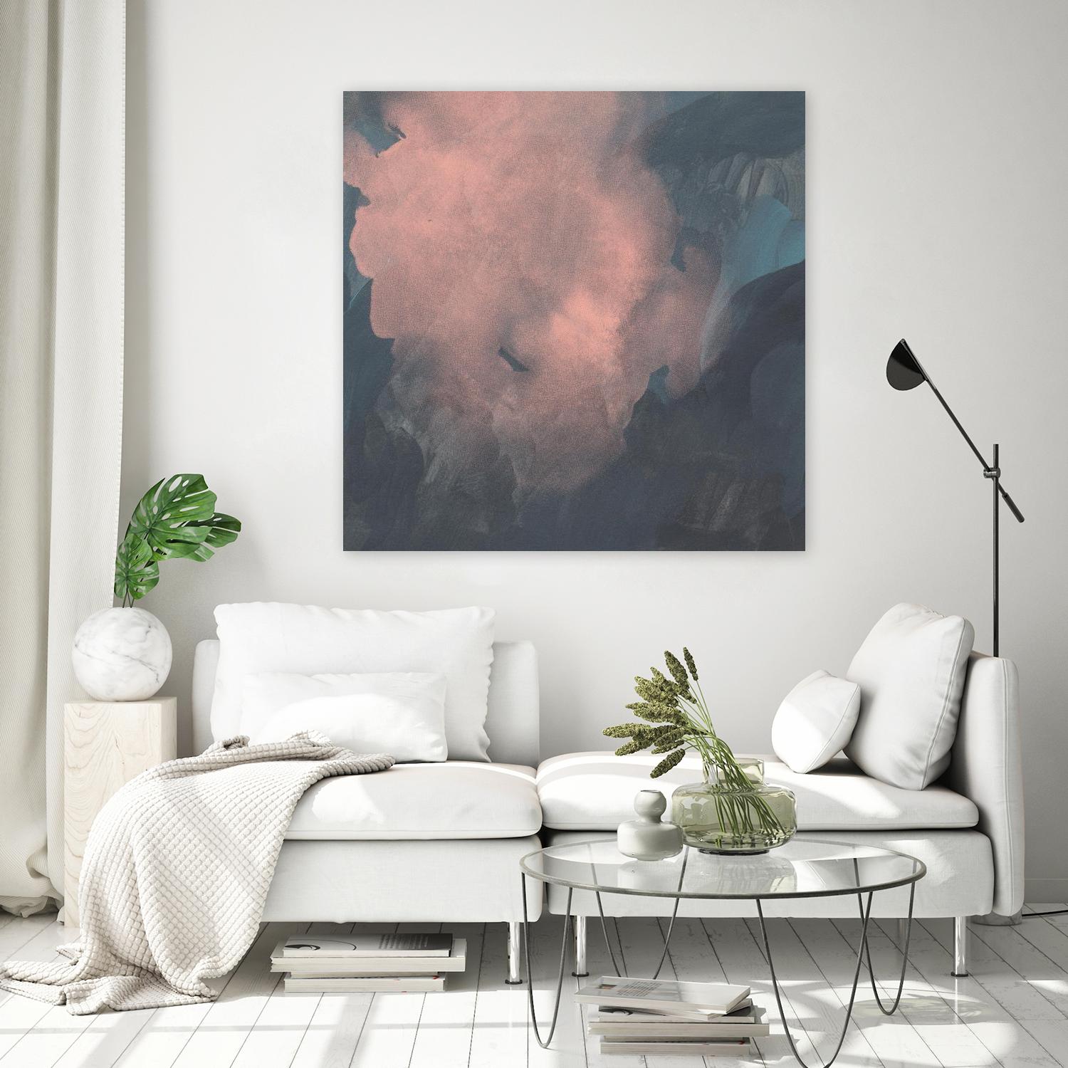 Sunset Aura I by Jacob Green on GIANT ART - pink  abstract abstract