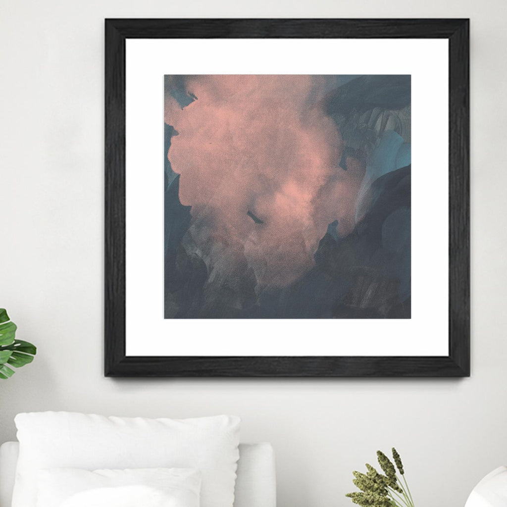 Sunset Aura I by Jacob Green on GIANT ART - pink  abstract abstract