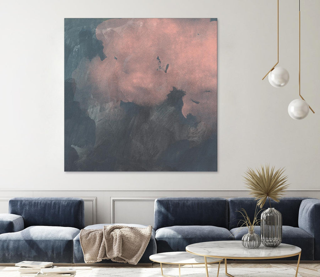 Sunset Aura II by Jacob Green on GIANT ART - pink abstract abstract