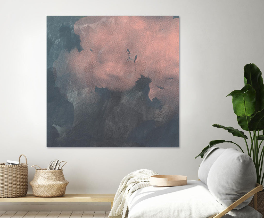 Sunset Aura II by Jacob Green on GIANT ART - pink abstract abstract