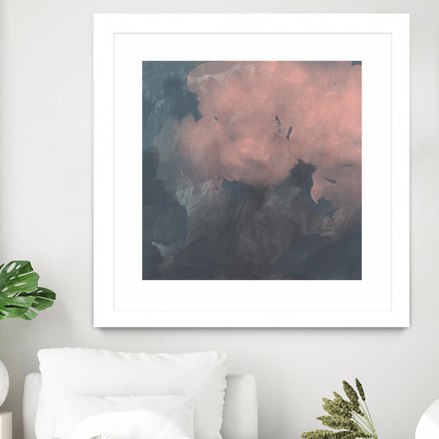 Sunset Aura II by Jacob Green on GIANT ART - pink abstract abstract