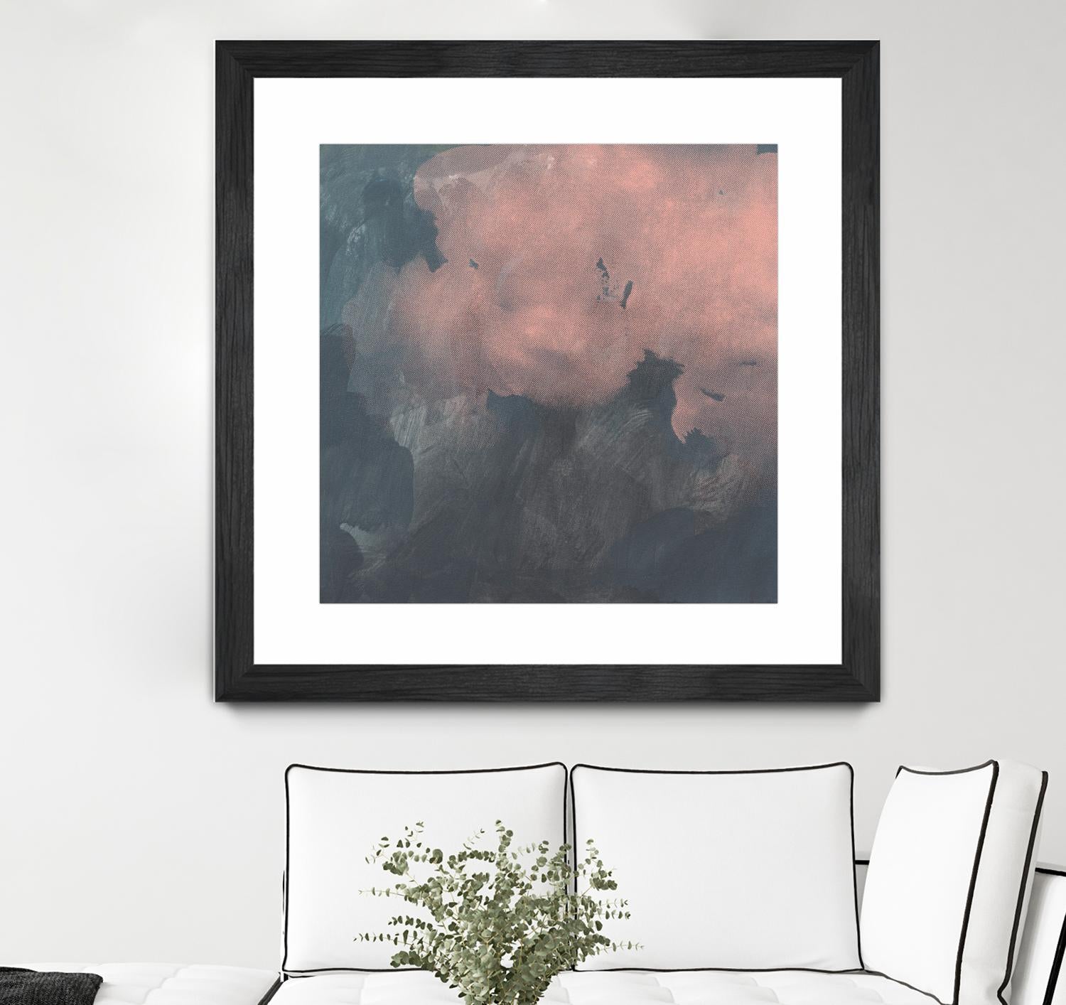 Sunset Aura II by Jacob Green on GIANT ART - pink abstract abstract