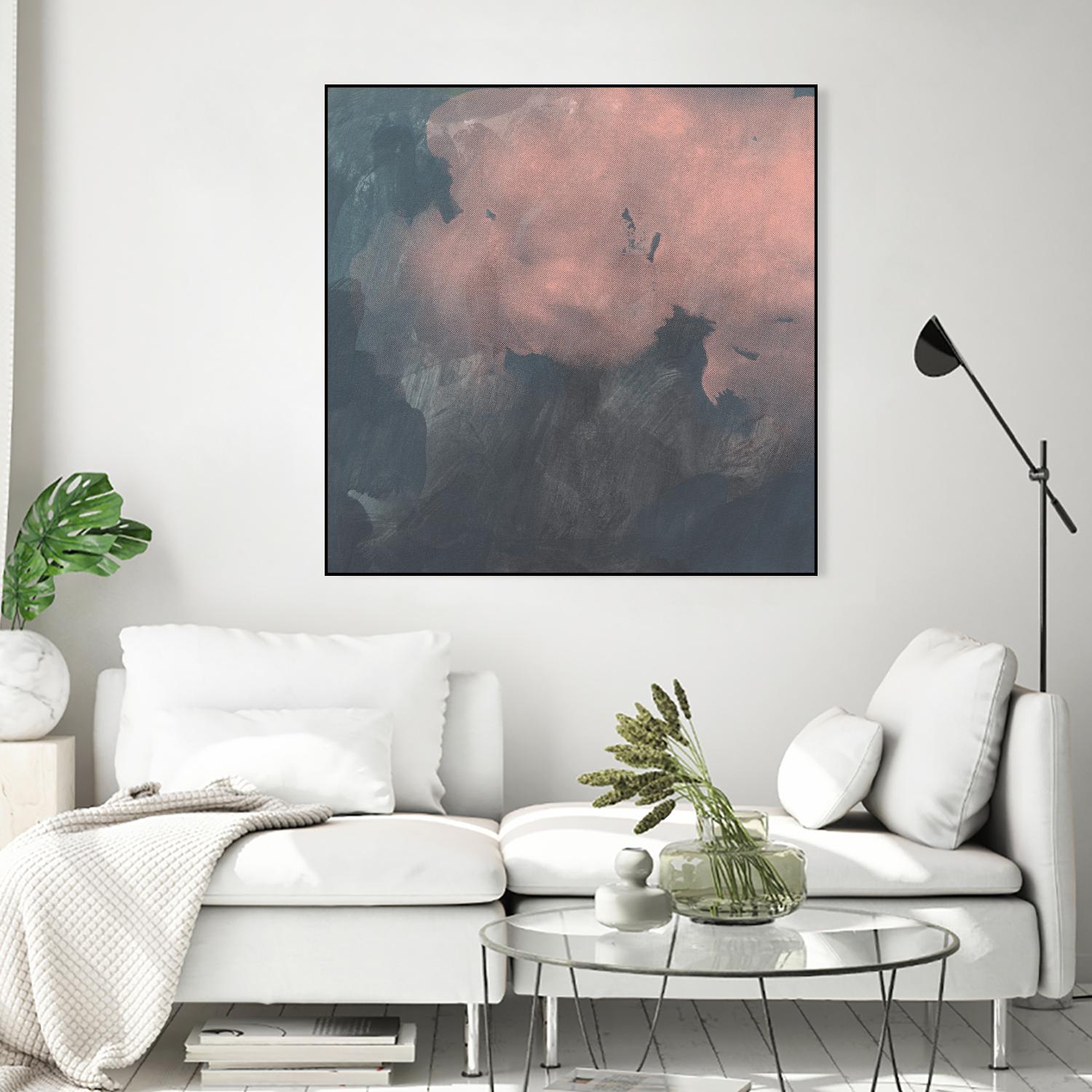 Sunset Aura II by Jacob Green on GIANT ART - pink abstract abstract