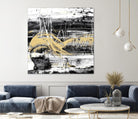 Gold Wave I by Ethan Harper on GIANT ART - gold abstract abstract
