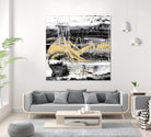 Gold Wave I by Ethan Harper on GIANT ART - gold abstract abstract