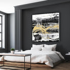 Gold Wave I by Ethan Harper on GIANT ART - gold abstract abstract