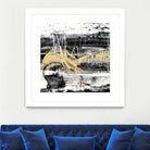 Gold Wave I by Ethan Harper on GIANT ART - gold abstract abstract