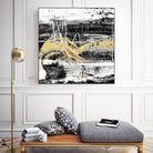 Gold Wave I by Ethan Harper on GIANT ART - gold abstract abstract