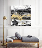 Gold Wave I by Ethan Harper on GIANT ART - gold abstract abstract