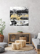 Gold Wave I by Ethan Harper on GIANT ART - gold abstract abstract